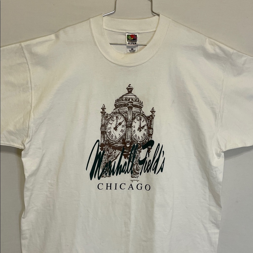 Vintage MARSHALL FIELD’S T-Shirt - Picture 2 of 8